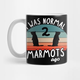 Normal 2 Marmots ago marmot sleep dreaming Mug